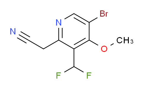 AM121008 | 1805921-05-4 | 5-Bromo-3-(difluoromethyl)-4-methoxypyridine-2-acetonitrile