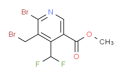 AM121012 | 1805392-08-8 | Methyl 2-bromo-3-(bromomethyl)-4-(difluoromethyl)pyridine-5-carboxylate