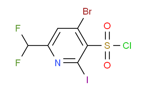AM121014 | 1806865-32-6 | 4-Bromo-6-(difluoromethyl)-2-iodopyridine-3-sulfonyl chloride