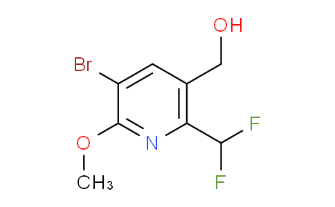 AM121017 | 1805341-57-4 | 3-Bromo-6-(difluoromethyl)-2-methoxypyridine-5-methanol