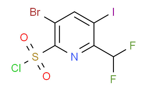 AM121022 | 1804953-20-5 | 5-Bromo-2-(difluoromethyl)-3-iodopyridine-6-sulfonyl chloride