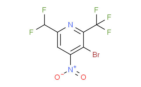 AM121063 | 1804672-24-9 | 3-Bromo-6-(difluoromethyl)-4-nitro-2-(trifluoromethyl)pyridine
