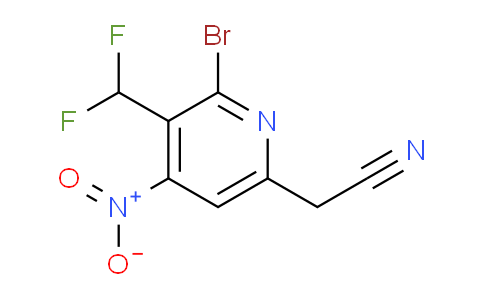 AM121069 | 1805443-42-8 | 2-Bromo-3-(difluoromethyl)-4-nitropyridine-6-acetonitrile