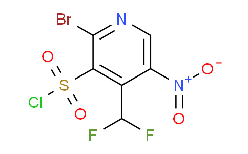 AM121081 | 1805168-50-6 | 2-Bromo-4-(difluoromethyl)-5-nitropyridine-3-sulfonyl chloride