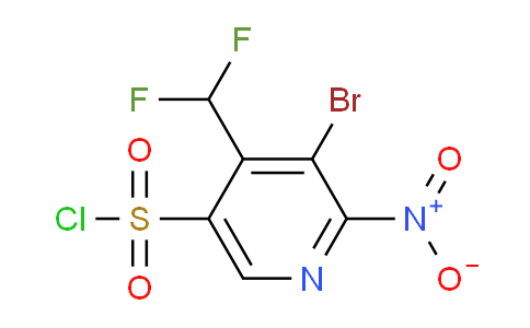 AM121111 | 1805360-23-9 | 3-Bromo-4-(difluoromethyl)-2-nitropyridine-5-sulfonyl chloride