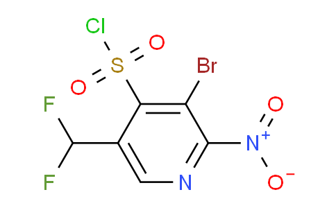 AM121116 | 1805447-27-1 | 3-Bromo-5-(difluoromethyl)-2-nitropyridine-4-sulfonyl chloride