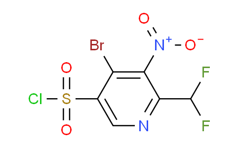 AM121120 | 1805252-12-3 | 4-Bromo-2-(difluoromethyl)-3-nitropyridine-5-sulfonyl chloride