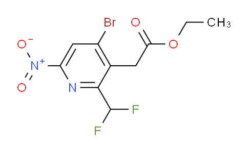 AM121143 | 1805445-37-7 | Ethyl 4-bromo-2-(difluoromethyl)-6-nitropyridine-3-acetate