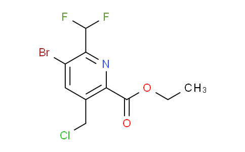 AM121181 | 1805355-70-7 | Ethyl 3-bromo-5-(chloromethyl)-2-(difluoromethyl)pyridine-6-carboxylate