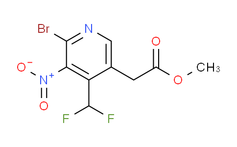 AM121235 | 1806997-05-6 | Methyl 2-bromo-4-(difluoromethyl)-3-nitropyridine-5-acetate
