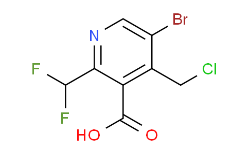 AM121285 | 1805392-31-7 | 5-Bromo-4-(chloromethyl)-2-(difluoromethyl)pyridine-3-carboxylic acid