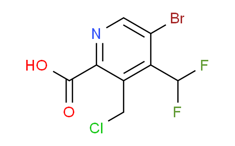 AM121287 | 1805251-05-1 | 5-Bromo-3-(chloromethyl)-4-(difluoromethyl)pyridine-2-carboxylic acid