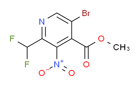 AM121296 | 1806996-59-7 | Methyl 5-bromo-2-(difluoromethyl)-3-nitropyridine-4-carboxylate