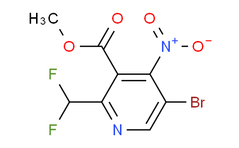 AM121298 | 1805381-02-5 | Methyl 5-bromo-2-(difluoromethyl)-4-nitropyridine-3-carboxylate