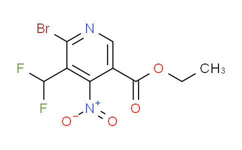 AM121301 | 1804980-37-7 | Ethyl 2-bromo-3-(difluoromethyl)-4-nitropyridine-5-carboxylate