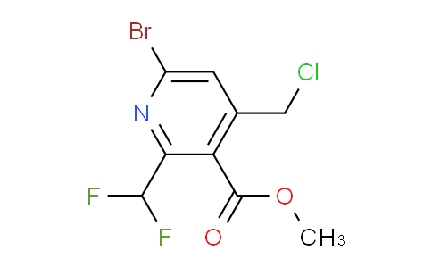 AM121310 | 1805953-79-0 | Methyl 6-bromo-4-(chloromethyl)-2-(difluoromethyl)pyridine-3-carboxylate