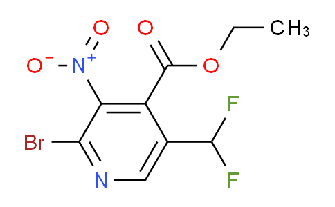 AM121311 | 1805381-15-0 | Ethyl 2-bromo-5-(difluoromethyl)-3-nitropyridine-4-carboxylate