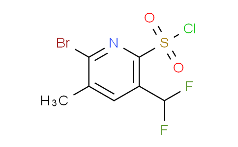 AM121313 | 1805438-47-4 | 2-Bromo-5-(difluoromethyl)-3-methylpyridine-6-sulfonyl chloride