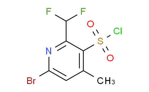 AM121320 | 1806868-72-3 | 6-Bromo-2-(difluoromethyl)-4-methylpyridine-3-sulfonyl chloride