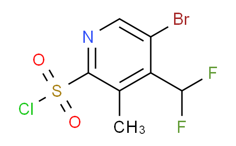 AM121334 | 1805938-69-5 | 5-Bromo-4-(difluoromethyl)-3-methylpyridine-2-sulfonyl chloride