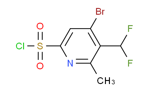AM121346 | 1805938-92-4 | 4-Bromo-3-(difluoromethyl)-2-methylpyridine-6-sulfonyl chloride