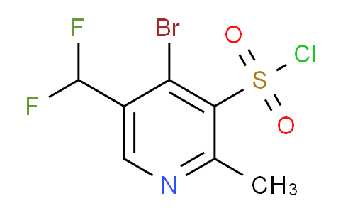 AM121348 | 1805356-91-5 | 4-Bromo-5-(difluoromethyl)-2-methylpyridine-3-sulfonyl chloride