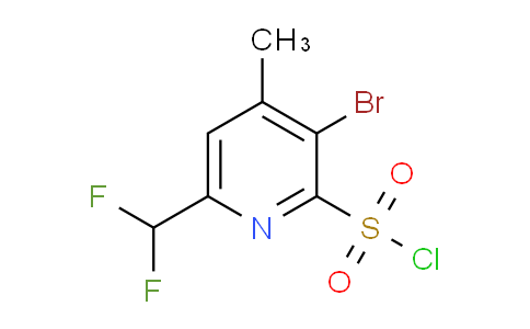 AM121351 | 1804955-14-3 | 3-Bromo-6-(difluoromethyl)-4-methylpyridine-2-sulfonyl chloride