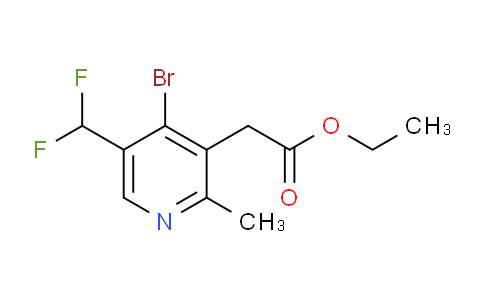 AM121372 | 1805938-10-6 | Ethyl 4-bromo-5-(difluoromethyl)-2-methylpyridine-3-acetate