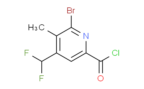 AM121382 | 1806918-43-3 | 2-Bromo-4-(difluoromethyl)-3-methylpyridine-6-carbonyl chloride