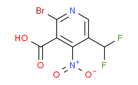 AM121384 | 1804672-45-4 | 2-Bromo-5-(difluoromethyl)-4-nitropyridine-3-carboxylic acid