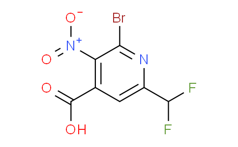 AM121386 | 1805443-98-4 | 2-Bromo-6-(difluoromethyl)-3-nitropyridine-4-carboxylic acid