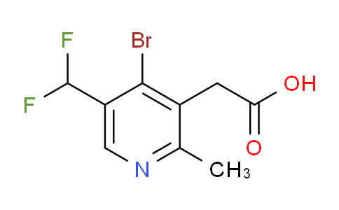 AM121387 | 1805242-37-8 | 4-Bromo-5-(difluoromethyl)-2-methylpyridine-3-acetic acid