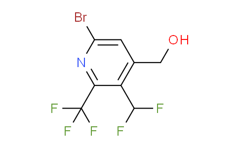 AM121424 | 1805260-60-9 | 6-Bromo-3-(difluoromethyl)-2-(trifluoromethyl)pyridine-4-methanol