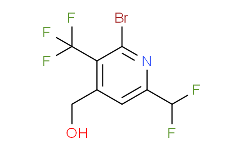 AM121426 | 1805392-17-9 | 2-Bromo-6-(difluoromethyl)-3-(trifluoromethyl)pyridine-4-methanol