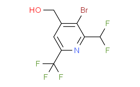 AM121436 | 1806920-06-8 | 3-Bromo-2-(difluoromethyl)-6-(trifluoromethyl)pyridine-4-methanol