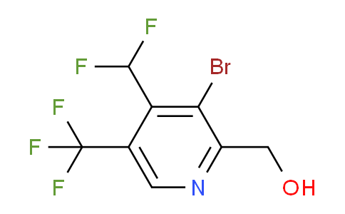 AM121438 | 1805964-14-0 | 3-Bromo-4-(difluoromethyl)-5-(trifluoromethyl)pyridine-2-methanol