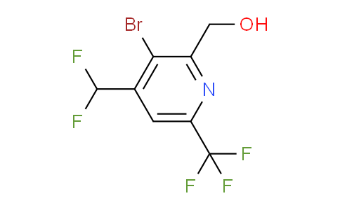 AM121440 | 1807006-24-1 | 3-Bromo-4-(difluoromethyl)-6-(trifluoromethyl)pyridine-2-methanol