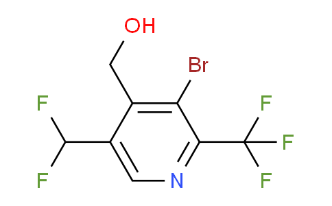 AM121442 | 1804464-83-2 | 3-Bromo-5-(difluoromethyl)-2-(trifluoromethyl)pyridine-4-methanol