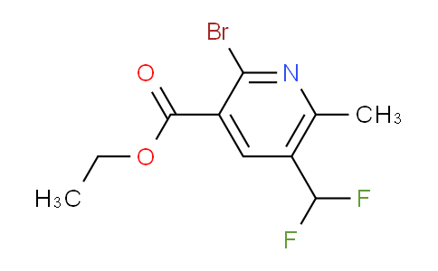 AM121443 | 1804953-85-2 | Ethyl 2-bromo-5-(difluoromethyl)-6-methylpyridine-3-carboxylate