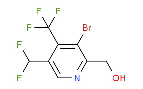 AM121444 | 1806920-14-8 | 3-Bromo-5-(difluoromethyl)-4-(trifluoromethyl)pyridine-2-methanol