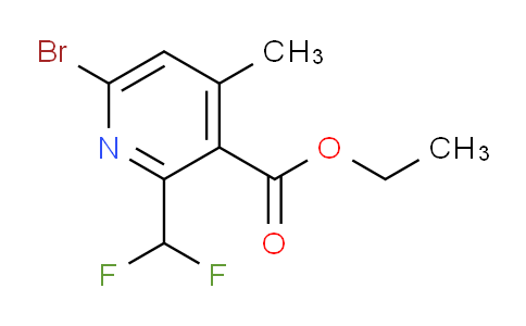 AM121447 | 1804843-86-4 | Ethyl 6-bromo-2-(difluoromethyl)-4-methylpyridine-3-carboxylate