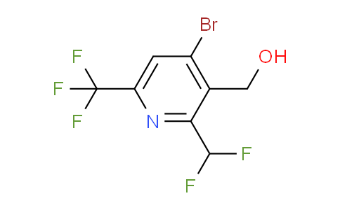 AM121450 | 1805394-65-3 | 4-Bromo-2-(difluoromethyl)-6-(trifluoromethyl)pyridine-3-methanol