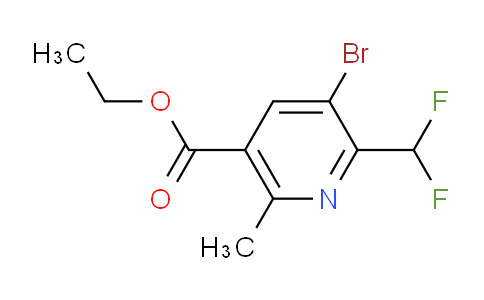 AM121454 | 1805436-34-3 | Ethyl 3-bromo-2-(difluoromethyl)-6-methylpyridine-5-carboxylate