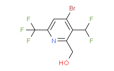 AM121455 | 1805261-08-8 | 4-Bromo-3-(difluoromethyl)-6-(trifluoromethyl)pyridine-2-methanol