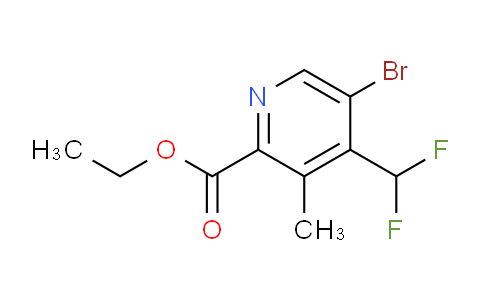 AM121457 | 1804429-80-8 | Ethyl 5-bromo-4-(difluoromethyl)-3-methylpyridine-2-carboxylate