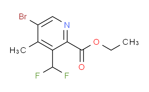 AM121461 | 1806855-30-0 | Ethyl 5-bromo-3-(difluoromethyl)-4-methylpyridine-2-carboxylate