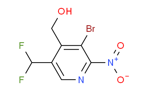 AM121467 | 1805165-73-4 | 3-Bromo-5-(difluoromethyl)-2-nitropyridine-4-methanol