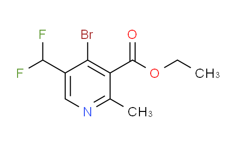 AM121475 | 1805375-62-5 | Ethyl 4-bromo-5-(difluoromethyl)-2-methylpyridine-3-carboxylate