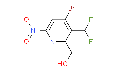 AM121479 | 1805934-93-3 | 4-Bromo-3-(difluoromethyl)-6-nitropyridine-2-methanol