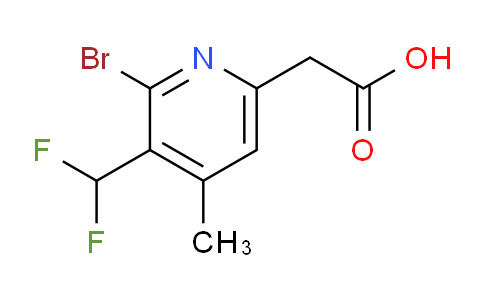 AM121482 | 1805436-78-5 | 2-Bromo-3-(difluoromethyl)-4-methylpyridine-6-acetic acid